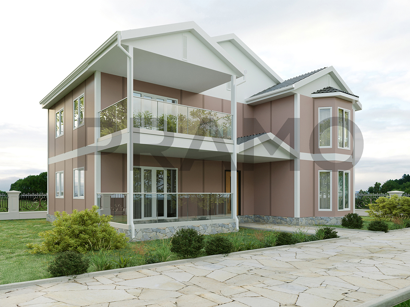 بيوت جاهزة - منازل جاهزة - مسبق الصنع - فولاذ