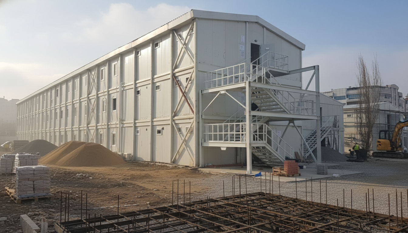 سكن ومكاتب العمال (Flat-Pack) في الإمارات