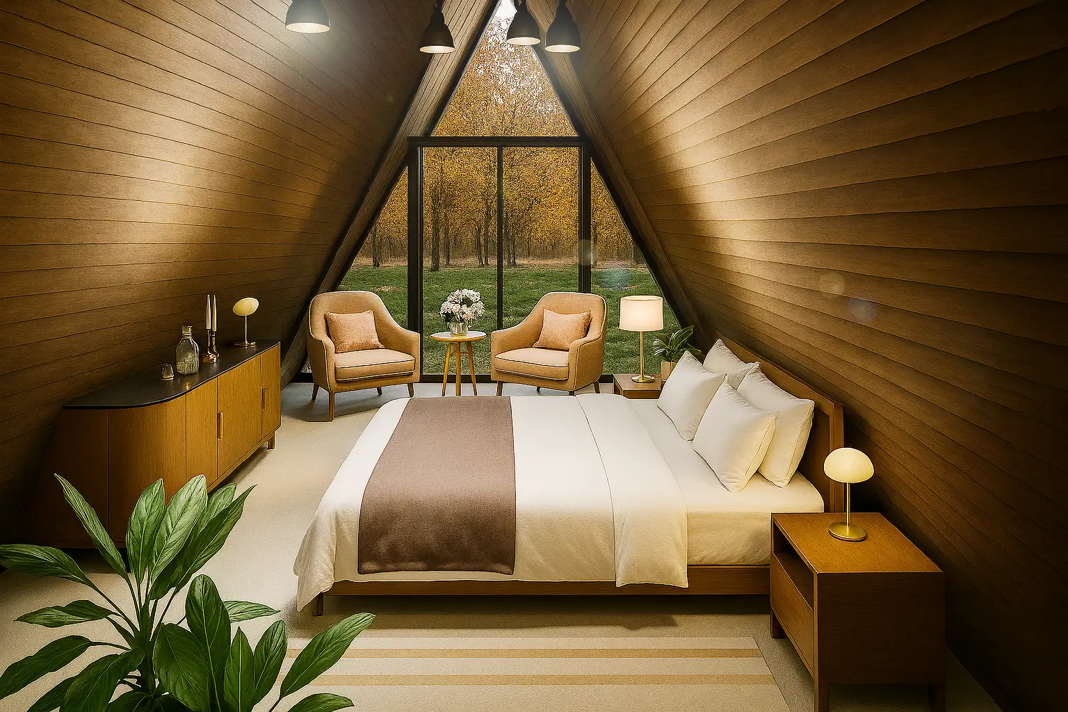 الكوخ المعدني من الفولاذ الخفيف