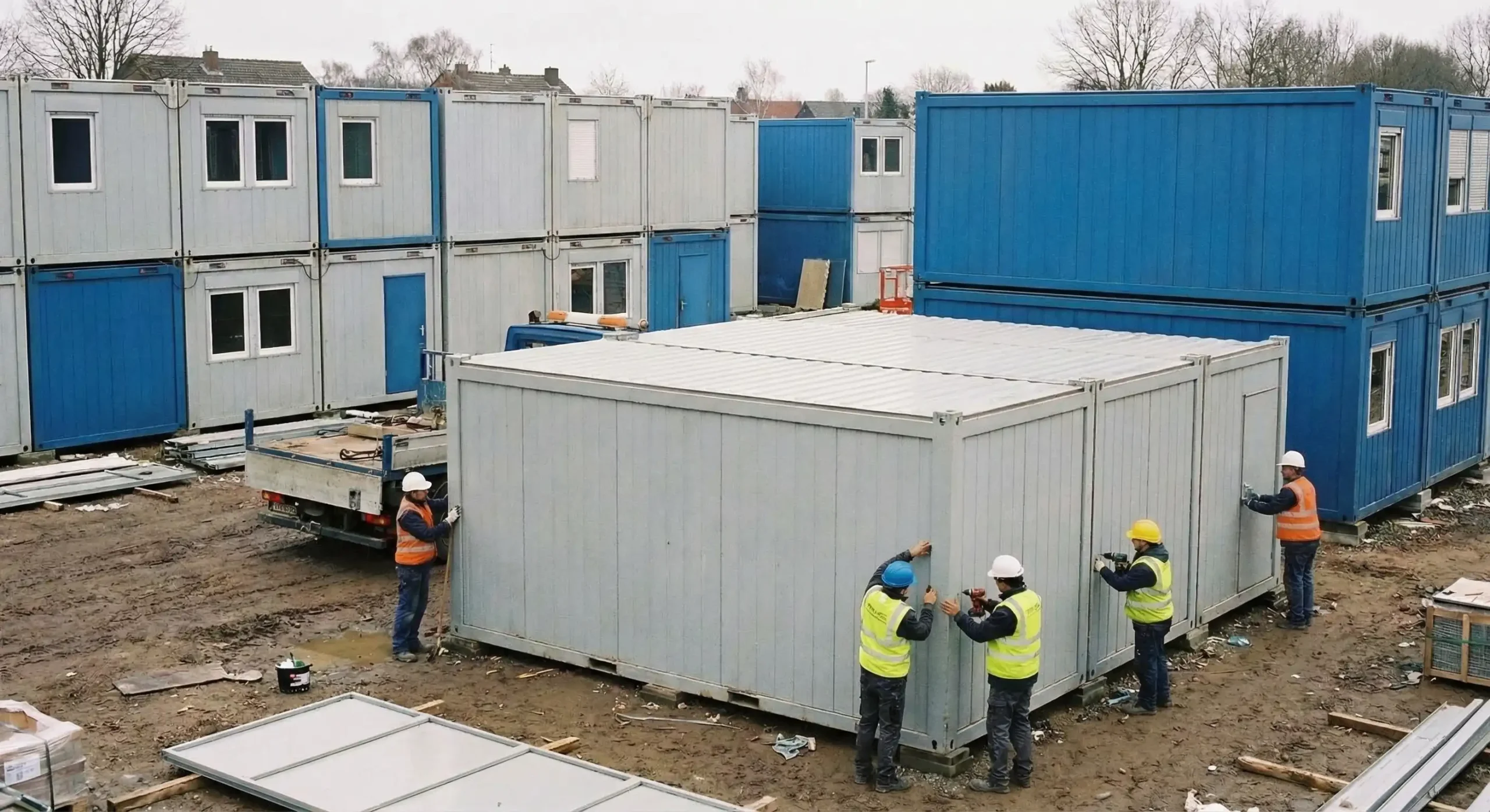 كونتينرات فلات باك