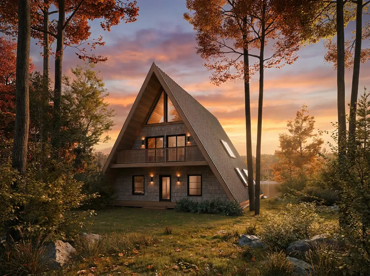 أكواخ بنغلو من الفولاذ الخفيف: رؤية حديثة للسكن الفاخر والمستدام