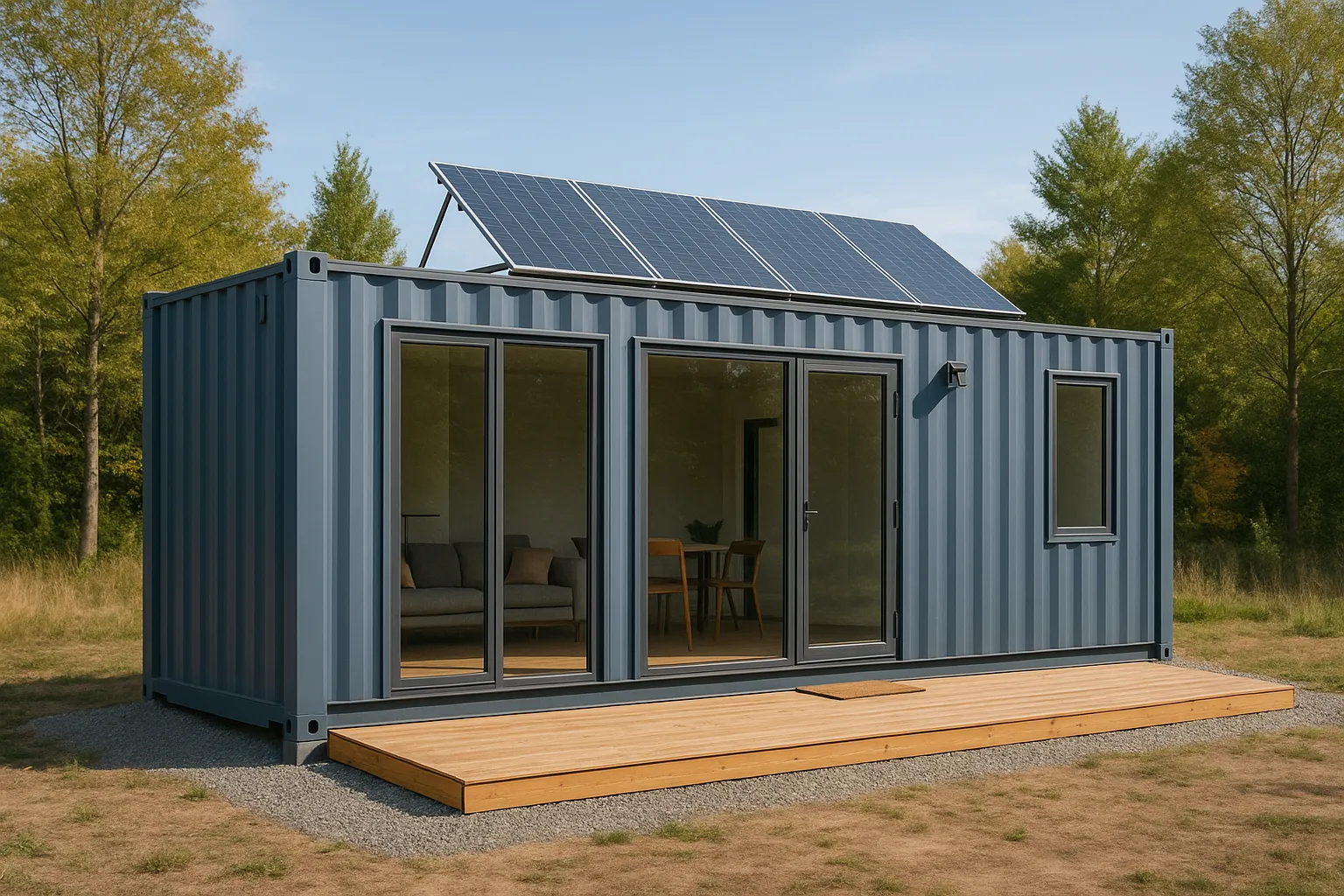 Solar Powered Container Homes Smart Eco Investment
