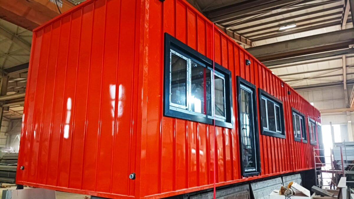 Ambarlı İstanbul port Shıpyards Office Container Project