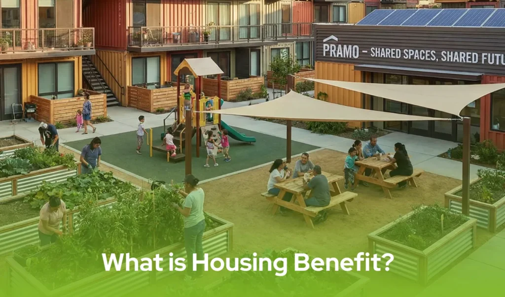 Modern affordable housing development demonstrating the practical answer to what is housing benefit for communities"