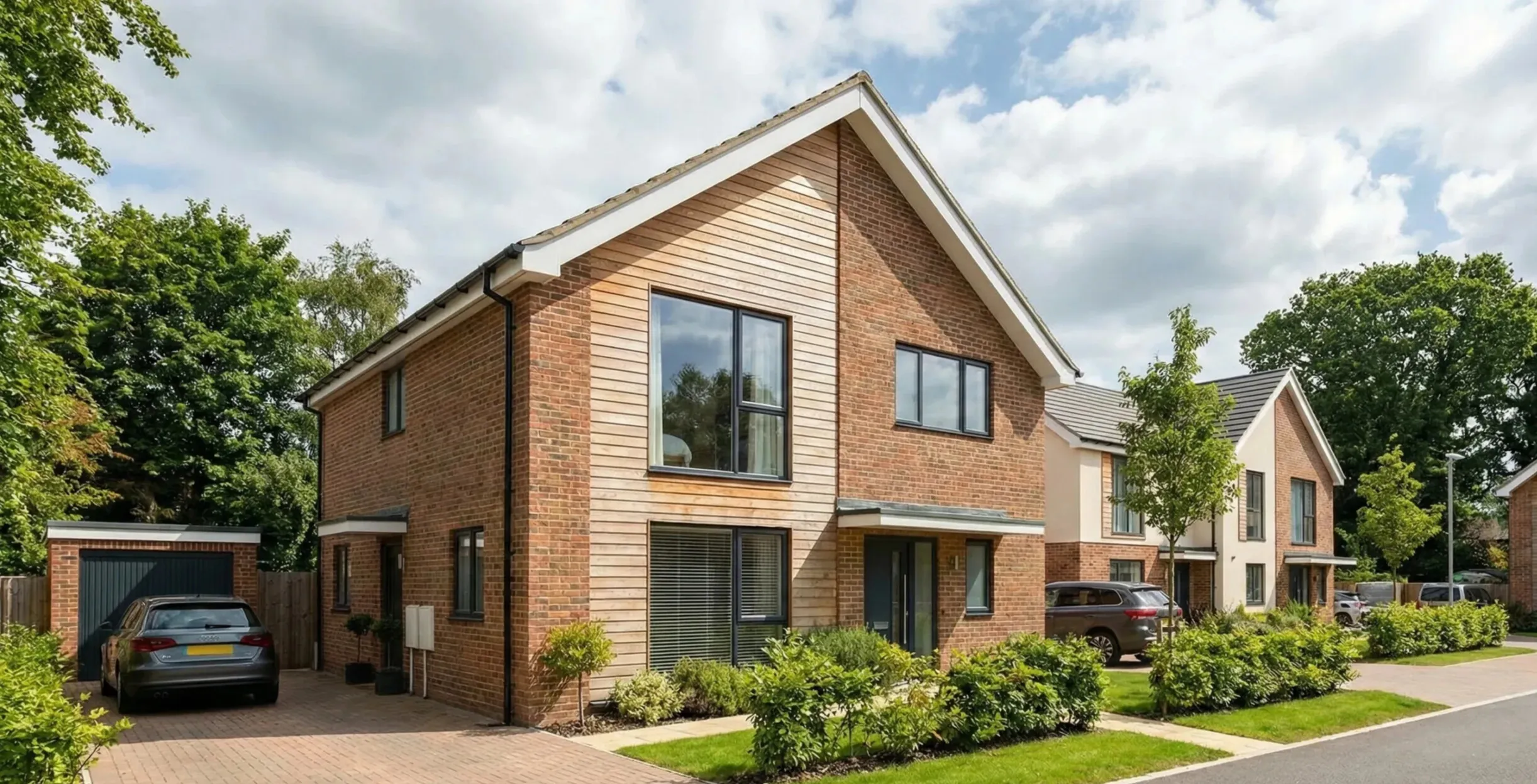 Energy-efficient prefabricated bungalow by Pramo, illustrating how many housing associations are there in the uk focusing on sustainable and accessible living.