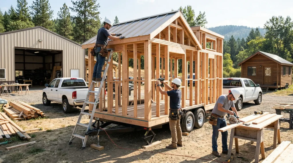 Modern luxury compact house designed by Pramo small house builders; view our 2026 models.