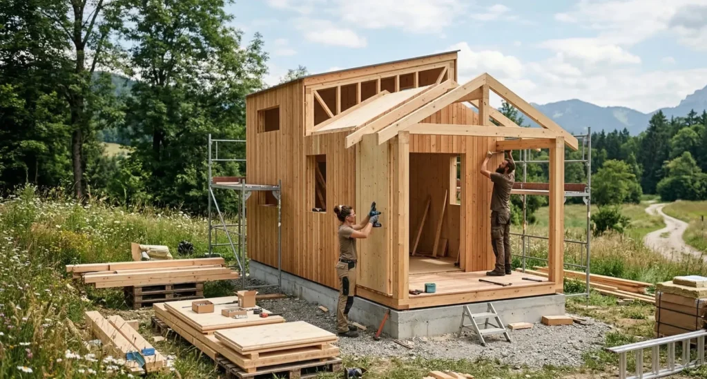 High-quality tiny house kits by Pramo featuring durable steel frames and modern design; click to explore our modular home solutions.