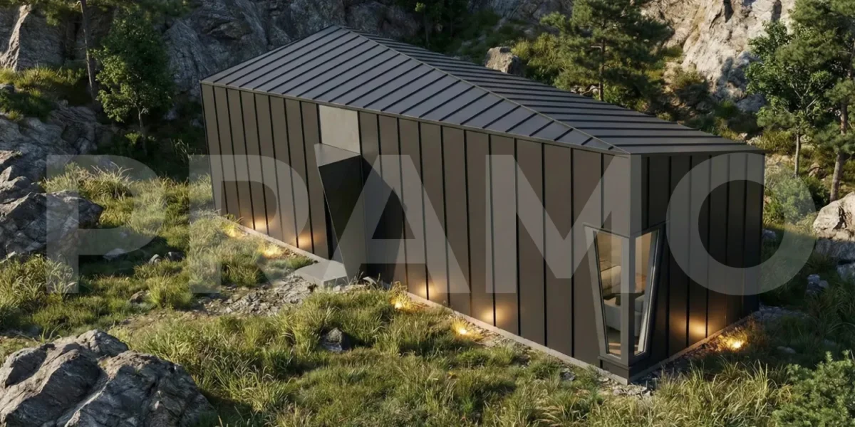 30 m² Single-Story Modular Home – 1 Module