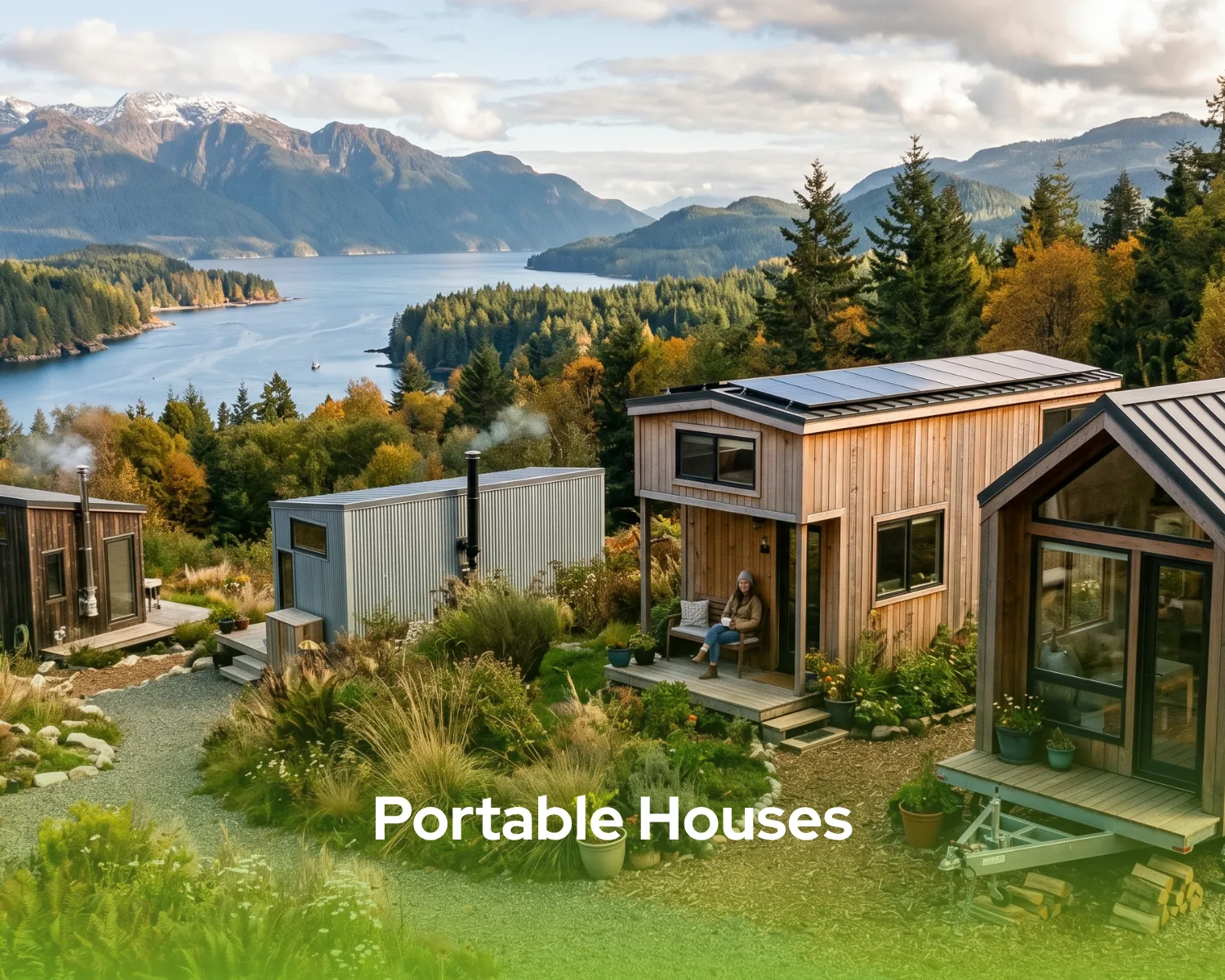 Pramo portable houses technical chassis showing galvanized steel.