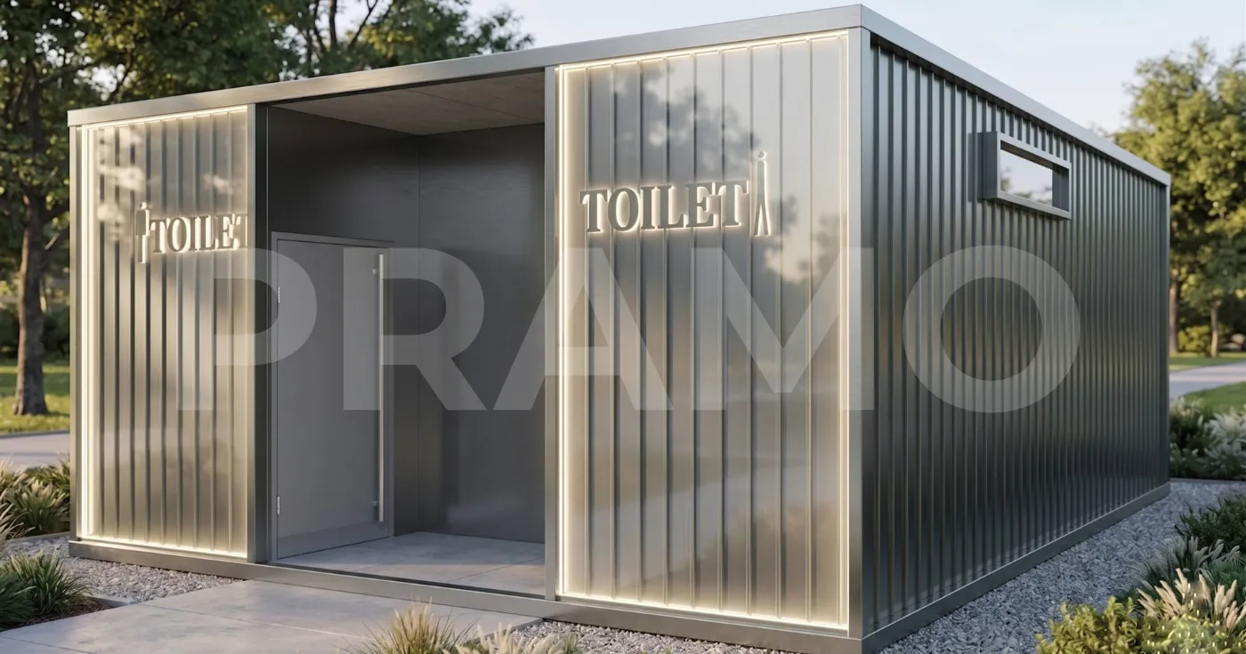 40m² Modular Toilet – 2 Modules