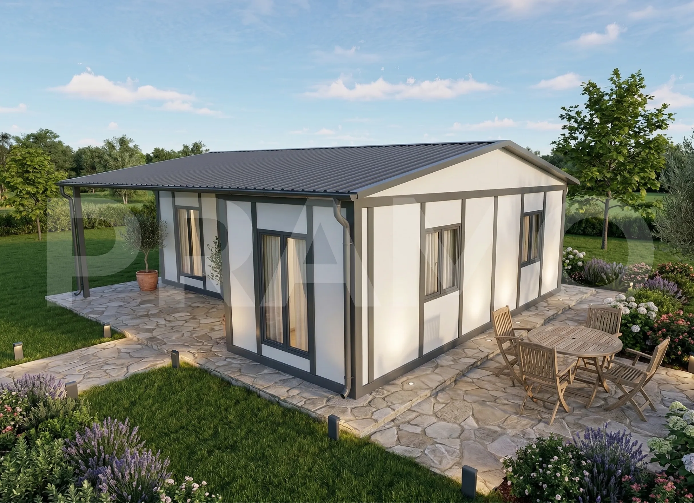 72m² Single-Story Container House