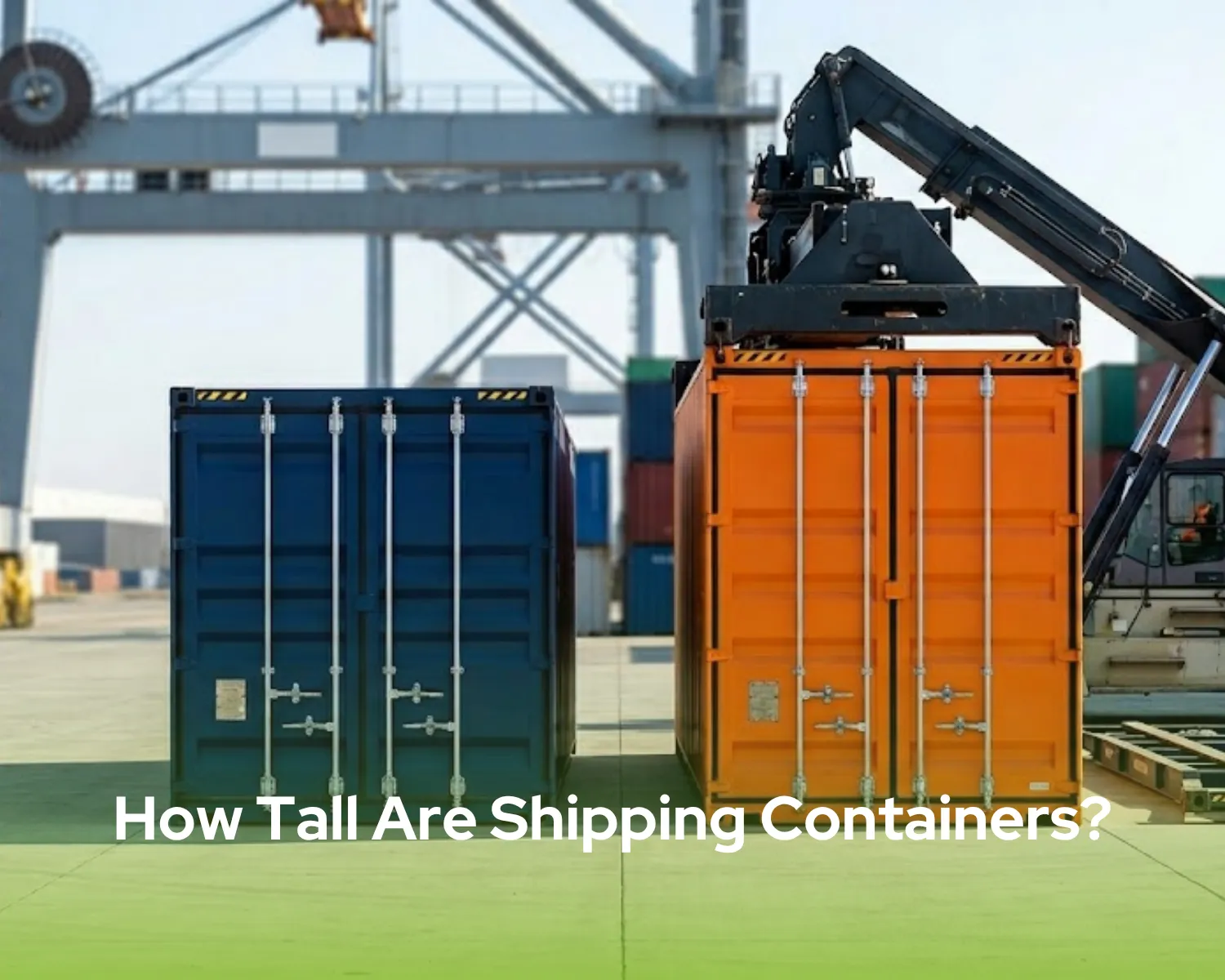How tall are shipping containers for homes and offices? Explore Pramo container projects today!