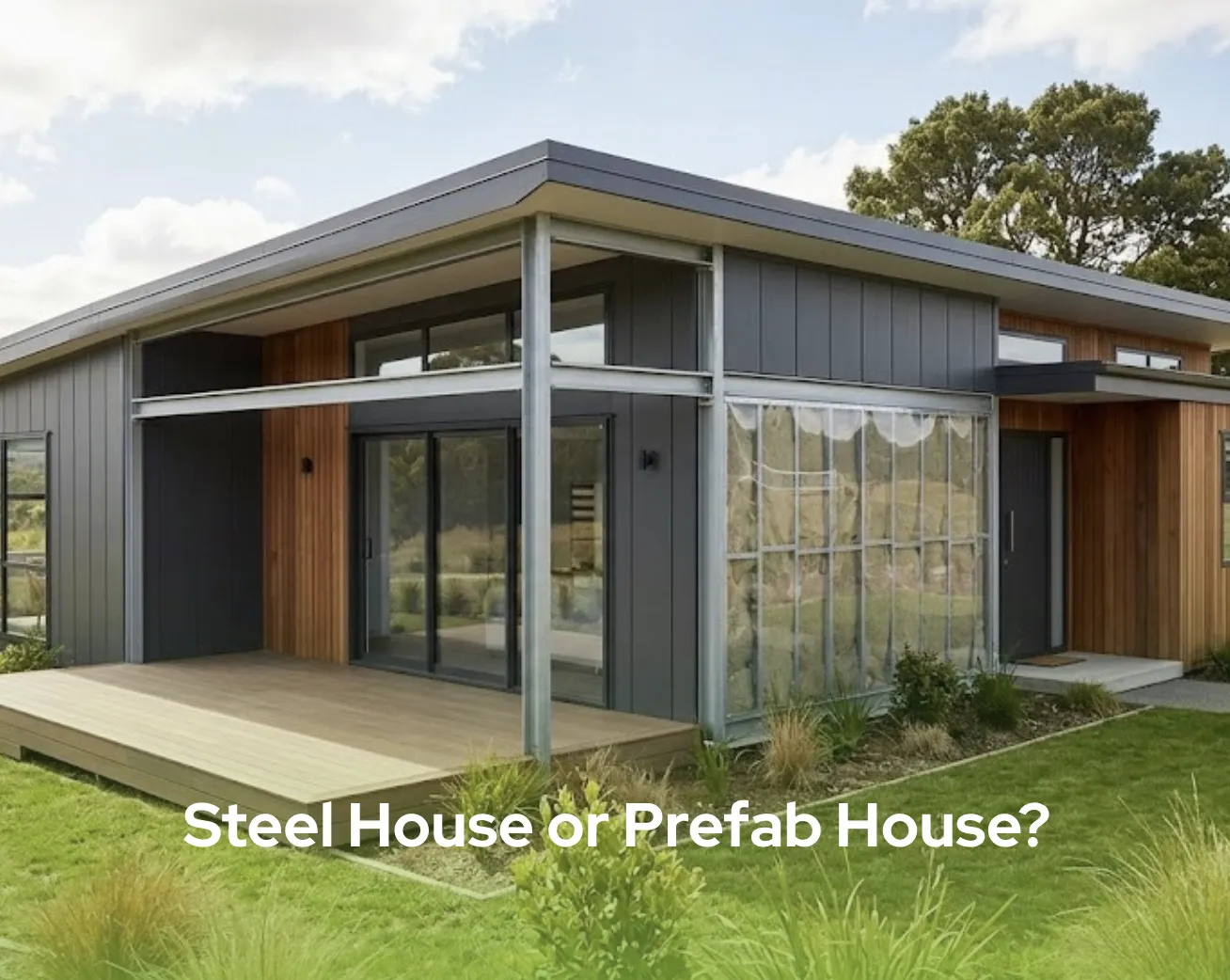 Steel house or prefab house? Explore energy-efficient and fast construction options with Pramo.
