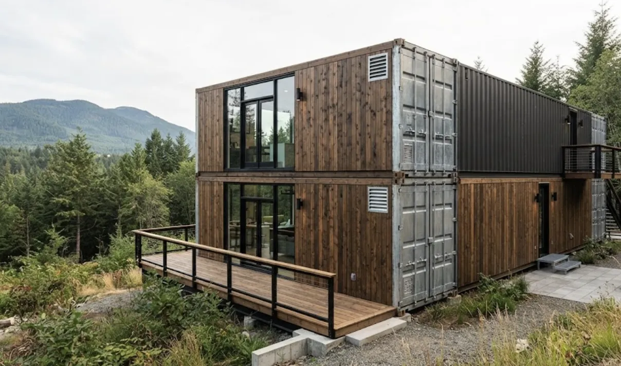 Explore container exterior cladding options with high-quality materials for durable and stylish prefabricated buildings.