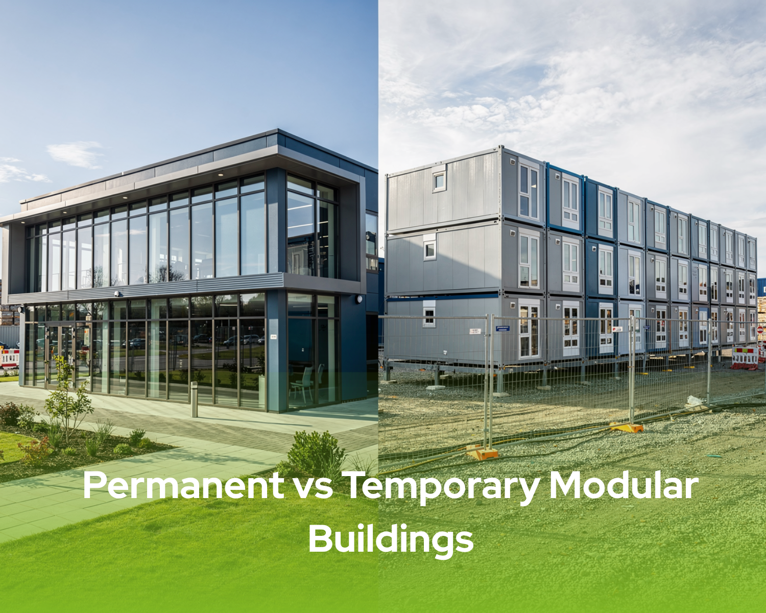 Permanent vs Temporary Modular Buildings
